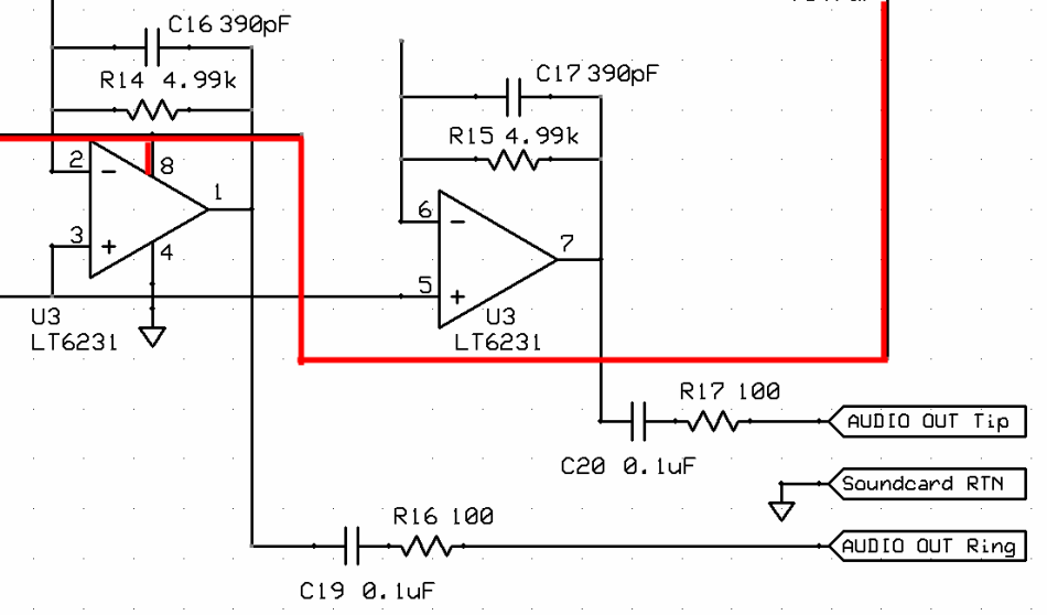 amp stage schematic